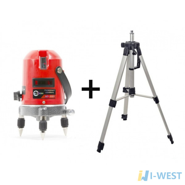 Уровень лазерный INTERTOOL MT-3009 + штатив для лазерного уровня INTERTOOL MT-3013 (MT-3009+aktsiya) Уровень лазерный INTERTOOL MT-3009 + штатив для лазерного уровня INTERTOOL MT-3013 (MT-3009+aktsiya)