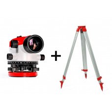 Оптичний нівелір INTERTOOL MT-3010 + штатив для оптичного нівеліра INTERTOOL MT-3012 (MT-3010+aktsiya)