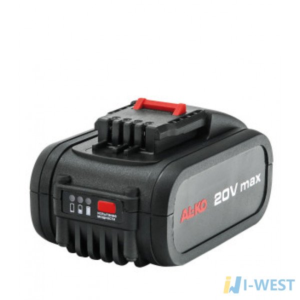 Аккумулятор B100 Li-Ion (20 V / 5,0 Аh) EasyFlex AL-KO (113698) Аккумулятор B100 Li-Ion (20 V / 5,0 Аh) EasyFlex AL-KO (113698)
