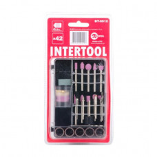 Комплект аксессуаров для гравера WT-0516 и DT-0517 42 ед. INTERTOOL BT-0012