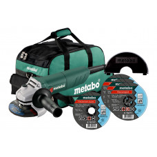 Кутова шліфувальна машина Metabo W 750-125 SET (601231680) Кутова шліфувальна машина Metabo W 750-125 SET (601231680)