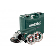 Кутова шліфувальна машина Metabo W 850-125 SET (601233510) Кутова шліфувальна машина Metabo W 850-125 SET (601233510)
