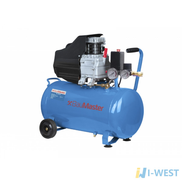 Повітряний компресор BauMaster AC-93155, 50 л