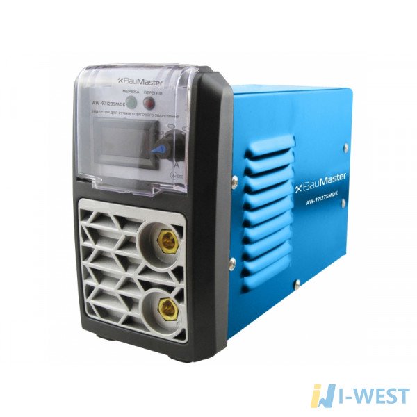 Інвертор зварювальний IGBT 230А, смарт, дисплей, кейс, BauMaster AW-97I23SMDK