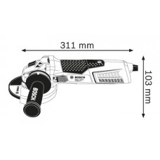 Угловая шлифовальная машина Bosch GWS 19-150 CI Professional (060179R002) Угловая шлифовальная машина Bosch GWS 19-150 CI Professional (060179R002)