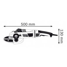 Кутова шліфувальна машина  Bosch GWS 24-230 LVI Professional (0601893F00)