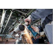 Акумуляторні кутові шліфувальні машини Bosch GWS 18-125 V-LI Professional (060193A30B) Акумуляторні кутові шліфувальні машини Bosch GWS 18-125 V-LI Professional (060193A30B)