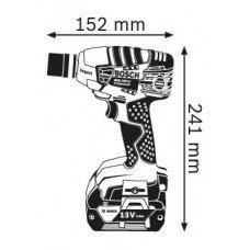 Акумуляторний ударний гайковерт Bosch GDS 18 V-LI Professional (06019A1S0C) Акумуляторний ударний гайковерт Bosch GDS 18 V-LI Professional (06019A1S0C)