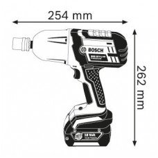 Акумуляторний ударний гайковерт Bosch GDS 18 V-LI HT (solo version*) Professional (06019B1300) Акумуляторний ударний гайковерт Bosch GDS 18 V-LI HT (solo version*) Professional (06019B1300)