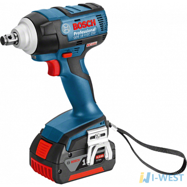 Аккумуляторный ударный гайковерт Bosch GDS 18 V-EC Professional 250 (06019D8120) Аккумуляторный ударный гайковерт Bosch GDS 18 V-EC Professional 250 (06019D8120)