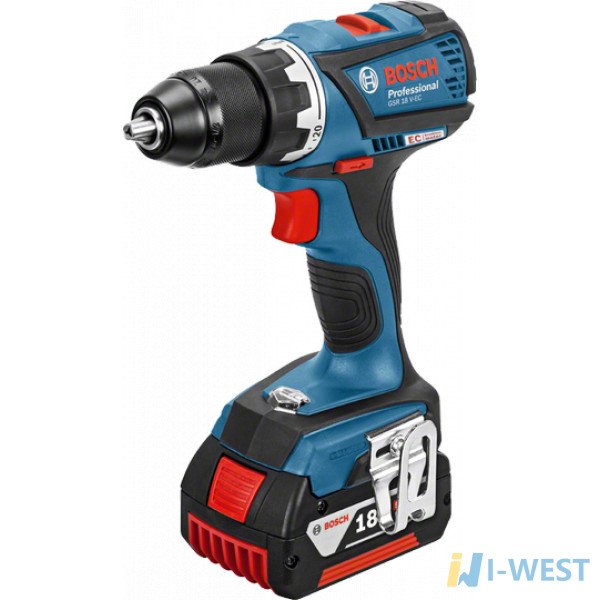 Аккумуляторный шуруповерт Bosch GSR 18 V-EC (06019E8104)