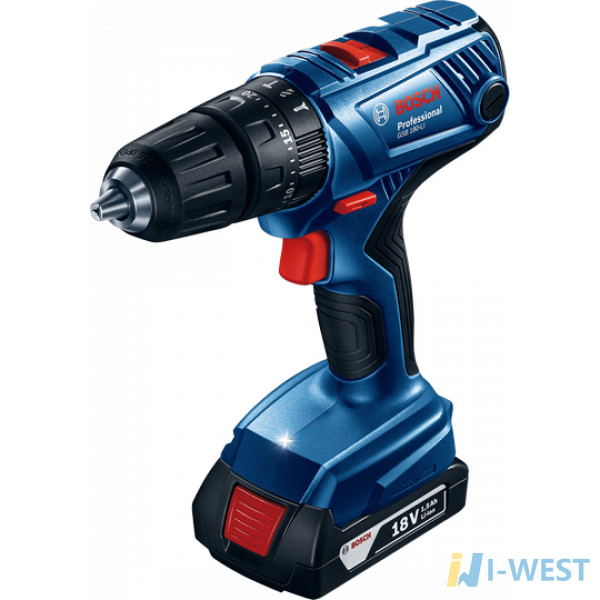 Акумуляторний ударний дриль-шуруповерт Bosch GSB 180-LI Professional (06019F8300) Акумуляторний ударний дриль-шуруповерт Bosch GSB 180-LI Professional (06019F8300)
