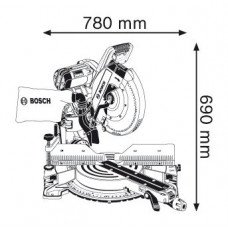Торцювальна пилка Bosch GCM 12 GDL Professional (0601B23600) Торцювальна пилка Bosch GCM 12 GDL Professional (0601B23600)