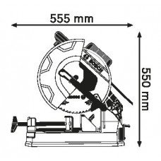 Монтажная пила по металлу Bosch GCD 12 JL Professional (0601B28000)