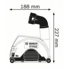 Системне приладдя Bosch GDE 115/125 FC-T Professional (1600A003DK) Системне приладдя Bosch GDE 115/125 FC-T Professional (1600A003DK)