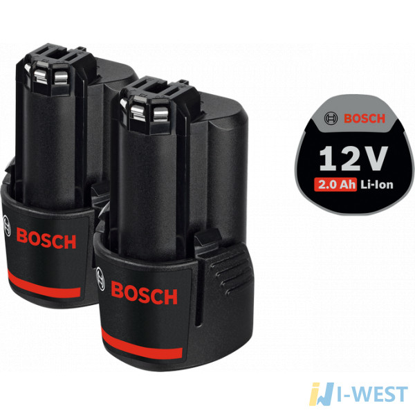Акумуляторна батарея Bosch 2 x GBA 12V 2.0Ah Professional (1600Z00040) Акумуляторна батарея Bosch 2 x GBA 12V 2.0Ah Professional (1600Z00040)