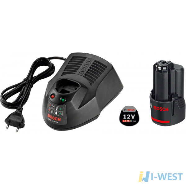 Стартовий комплект Bosch Starter set GBA 12V 2.0Ah + GAL 1230 CV Professional (1600Z00041) Стартовий комплект Bosch Starter set GBA 12V 2.0Ah + GAL 1230 CV Professional (1600Z00041)