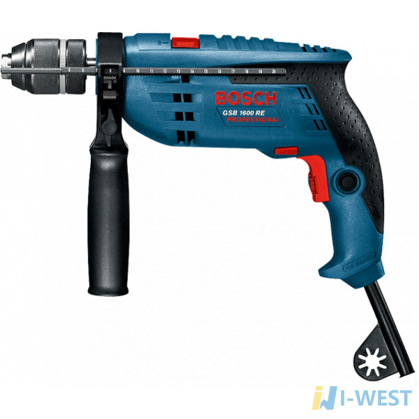 Ударная дрель Bosch GSB 1600 RE Professional (0601218121)