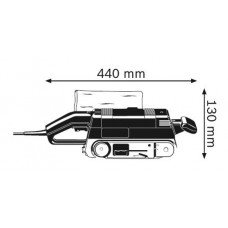 Стрічкова шліфувальна машина  Bosch GBS 75 AE Professional (0601274708)