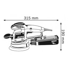 Ексцентрикова шліфувальна машина Bosch GEX 150 AC Professional (0601372768) Ексцентрикова шліфувальна машина Bosch GEX 150 AC Professional (0601372768)