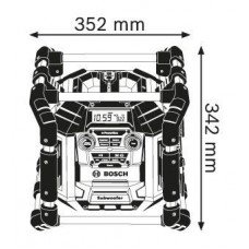Акумуляторний радіоприймач Bosch GML 50 (0601429600)