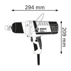 Ударні гайковерти  Bosch GDS 18 E Professional (0601444000)