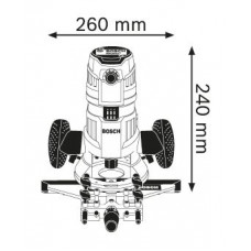 Универсальная фрезерная машина Bosch GMF 1600 CE Professional (0601624022) Универсальная фрезерная машина Bosch GMF 1600 CE Professional (0601624022)