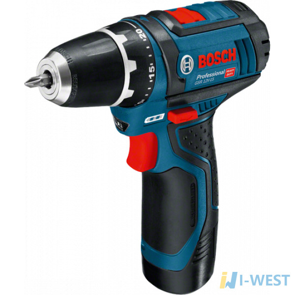 Аккумуляторная дрель-шуруповерт Bosch GSR 12V-15 Professional (0601868101) Аккумуляторная дрель-шуруповерт Bosch GSR 12V-15 Professional (0601868101)