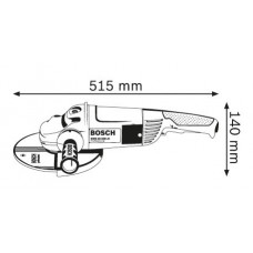 Кутова шліфувальна машина  Bosch GWS 22-230 JH Professional (0601882203)