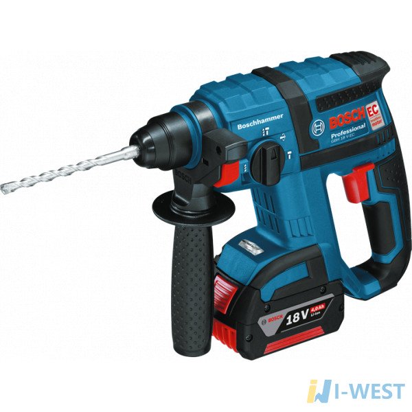 Акумуляторний перфоратор з SDS-plus  Bosch GBH 18 V-EC Professional (0611904002)