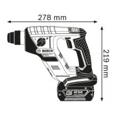 Акумуляторний перфоратор з SDS-plus Bosch GBH 18 V-LI Compact Professional (0611905300) Акумуляторний перфоратор з SDS-plus Bosch GBH 18 V-LI Compact Professional (0611905300)