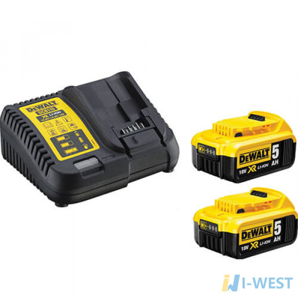 Пристрій зарядний з двома акумуляторами DeWALT DCB115P2 Пристрій зарядний з двома акумуляторами DeWALT DCB115P2