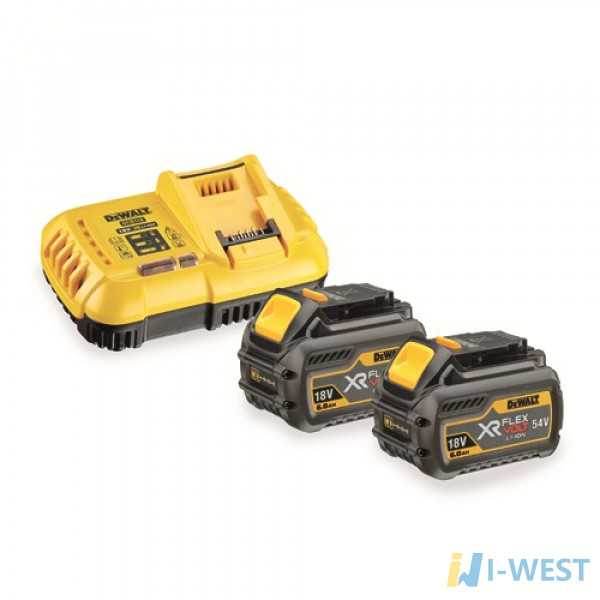 Зарядний пристрій 2 акумулятора XR FLEXVOLT DeWALT DCB118T2 Зарядний пристрій 2 акумулятора XR FLEXVOLT DeWALT DCB118T2