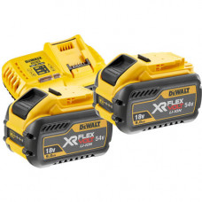 Зарядний пристрій і 2 акумулятора XR FLEXVOLT DCB547 9аг DeWALT DCB118X2