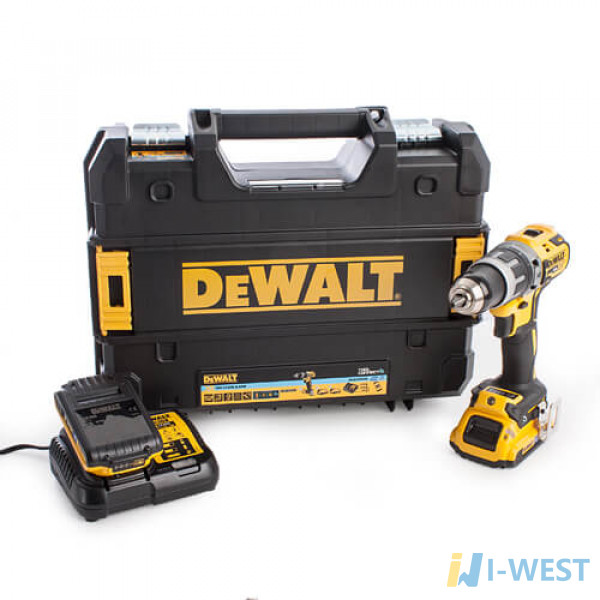 Акумуляторний дриль-шупуповерт з ударом DeWALT DCD797P2B