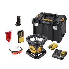 Ротаційний лазер акумуляторний червоний промінь DeWALT DCE074D1R