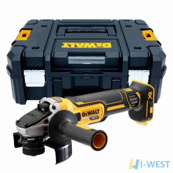 Аккумуляторная угловая шлифмашина DeWALT DCG405NT Аккумуляторная угловая шлифмашина DeWALT DCG405NT