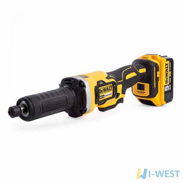 Акумуляторна прямошліфувальна машина DeWALT DCG426P2