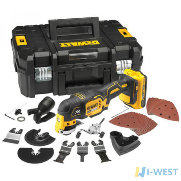 Багатофункційний акумуляторний інструмент - реноватор DeWALT DCS355D2 Багатофункційний акумуляторний інструмент - реноватор DeWALT DCS355D2