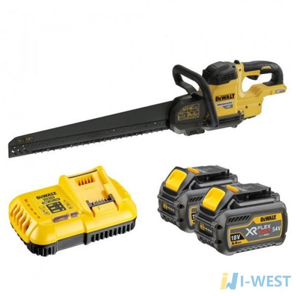 Пила акумуляторна Алігатор XR FLEXVOLT DeWALT DCS397T2 Пила акумуляторна Алігатор XR FLEXVOLT DeWALT DCS397T2
