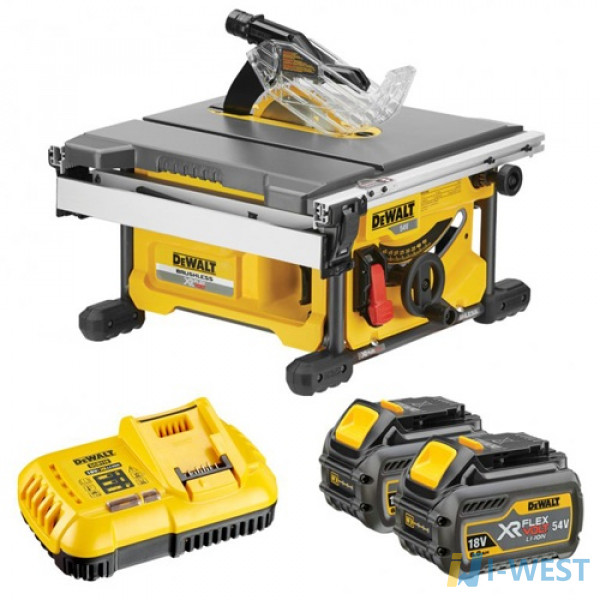 Пила циркулярна акумуляторна XR FLEXVOLT DeWALT DCS7485T2