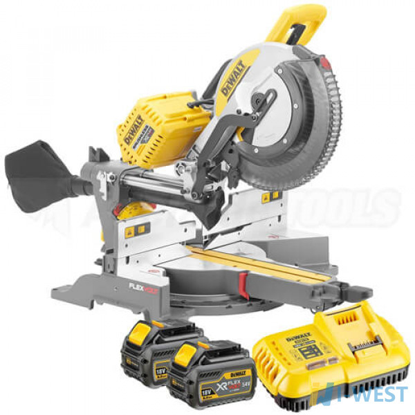 Пила торцювальна акумуляторна DeWALT DHS780T2A
