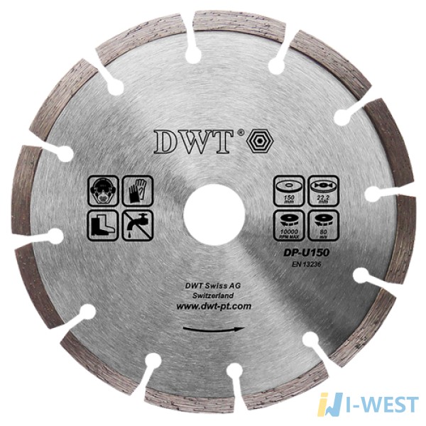 Алмазный диск по камню DWT DP-U150 (160561)