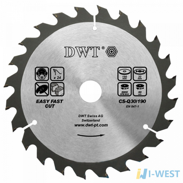 Пільной диск DWT CS-Q30/190 (162697) Пільной диск DWT CS-Q30/190 (162697)