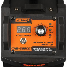 Зварювальний апарат IGBT Дніпро-М САБ-260 СП (70127051) Зварювальний апарат IGBT Дніпро-М САБ-260 СП (70127051)