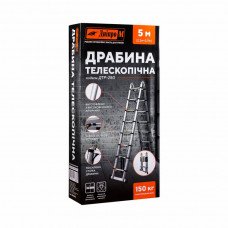 Лестница алюминиевая телескопическая Dnipro-M DTP-250 5 м Дніпро-М (79870002) Лестница алюминиевая телескопическая Dnipro-M DTP-250 5 м Дніпро-М (79870002)