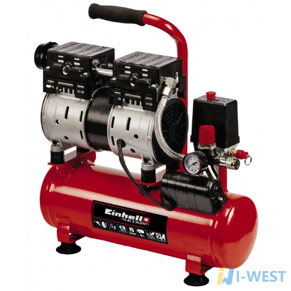 Компресор Einhell TE-AC 110/6 Silent Plus (4020600) Компресор Einhell TE-AC 110/6 Silent Plus (4020600)