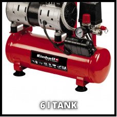 Компрессор Einhell TE-AC 110/6 Silent Plus (4020600) Компрессор Einhell TE-AC 110/6 Silent Plus (4020600)