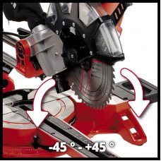 Пила торцювальна Einhell TC-SM 2534/1 Dual New (4300395) Пила торцювальна Einhell TC-SM 2534/1 Dual New (4300395)