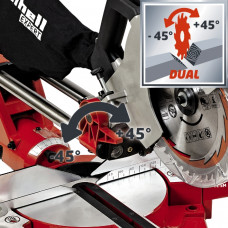 Пила торцева з протяжкою TE-SM 2534 Dual Einhell (4300870)